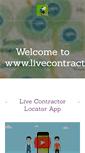 Mobile Screenshot of livecontractorlocator.com